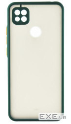 Накладка силіконова для смартфона Xiaomi Redmi 9C, Gingle Matte Case (strong) Dark Green