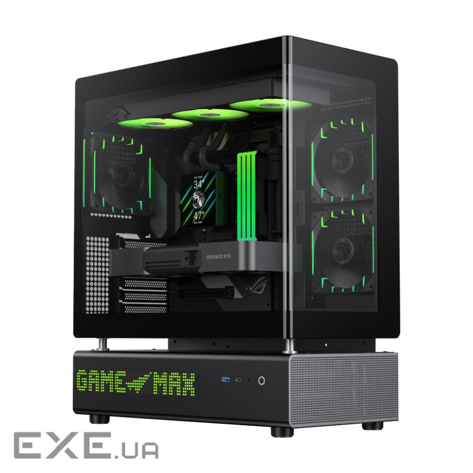 Корпус GAMEMAX N90 BG (1118-3090R0002)