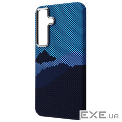 Чехол WAVE Gleam Case with Magnetic Ring Samsung Galaxy S25 blue mountain (62953 blue mountain)