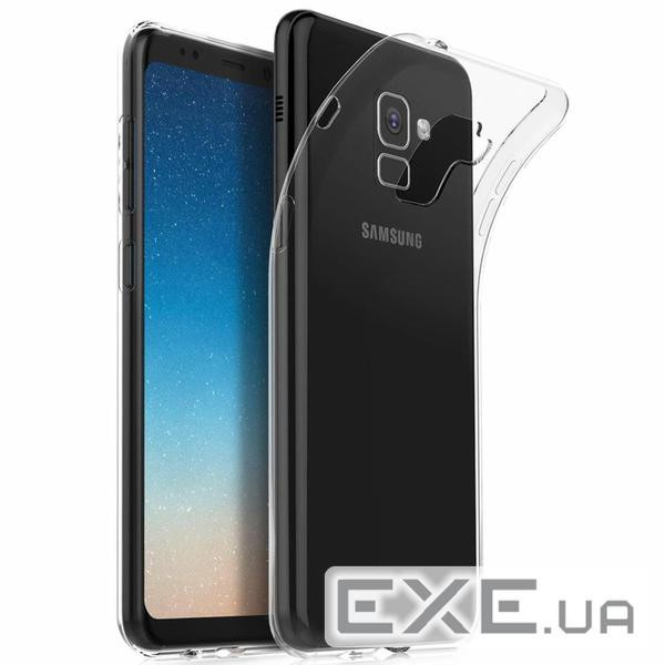 Чохол для мобільного телефону для SAMSUNG Galaxy A8 Plus 2018 Clear tpu (Transperent) (LC-A73018BP)