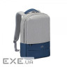 Рюкзак для ноутбука RivaCase 15.6" 7562 Anti-theft, water-repellent (7562Grey/ (7562 Grey/Dark blue)
