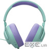 Навушники JBL Quantum 100M2 Cyan (JBLQTUM100M2CYN)