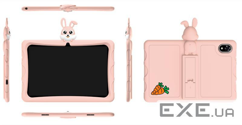 Планшет Doogee U9 Kids 10.1" 3ГБ, 64ГБ, 5060мА•г, Android, рожевий (6924351663995)