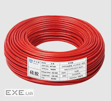 Кабель силіконовий луджений AWG 26 American Standard 26AWG / 0,15квМ / 600В (26AWG / 0,15 / 600 / R)