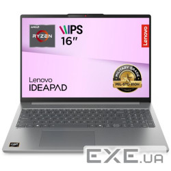 Ноутбук 16FM/R5 7535HS/16/512/UMA/DOS/BL/Luna Grey LENOVO IdeaPad Slim 5 16ARP10 (83HU004QRA)