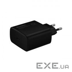 Зарядний пристрій ColorWay Power Delivery Port PPS USB Type-C (45W) black (CW-CHS034PD-BK)