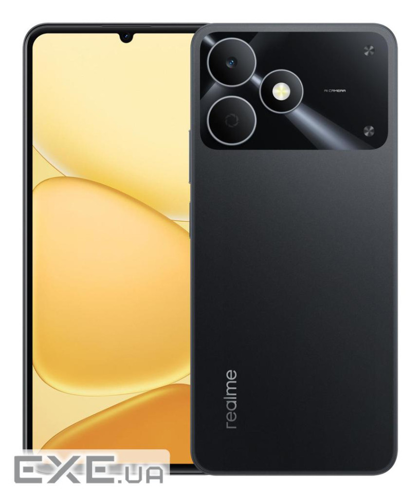 Мобільний телефон NOTE 80 RMX5388 4/64 STROM BLACK REALME (RMX5388 4/64 BLACK)
