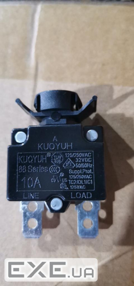 Запобіжник вивідний керамічний 10А 250В, 6*32mm (10AL250V) , 6*32mm (10AL250V)