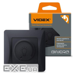 Світлорегулятор Videx BINERA LED 200Вт чорний граф (VF-BNDML200-BG)
