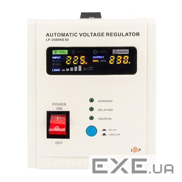 Стабілізатор напруги LOGICPOWER LP-2500RD EU (22725)