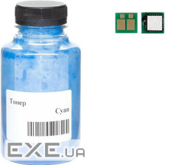 Тонер Canon 054 MF641/643/645, LBP-621/623, 45г 1.2K Cyan +chip AHK (3203610)