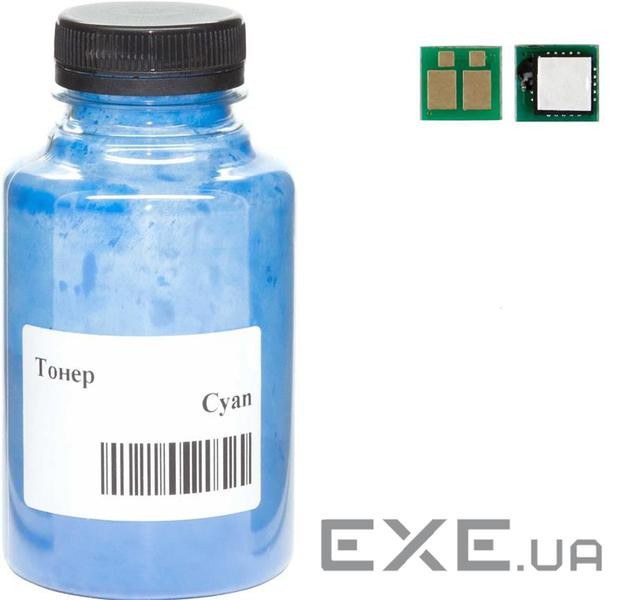 Тонер Canon 054 MF641/643/645, LBP-621/623, 45г 1.2K Cyan +chip AHK (3203610)