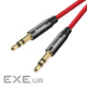 Кабель BASEUS Yiven mini-jack 3.5 мм 1м Red/Black (CAM30-B91)