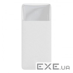 Батарея універсальна Baseus Bipow 10000mAh, PD/15W, USB-C/3A, 2*USB-A/3A(max.), white (PPDML-I02)