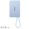 Батарея універсальна Ugreen 10000mAh 30W 1xUSB-C + 15W Magnetic Wireless + cable USB-C blue (65839B)