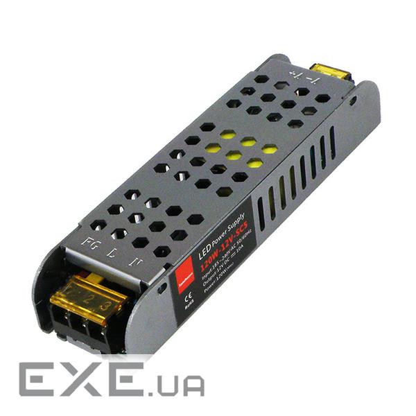 Імпульсний блок живлення 12В 10А (120Вт) перфорований SLIM (120W-12V-SC5) SLIM (120W-12V-SC5)
