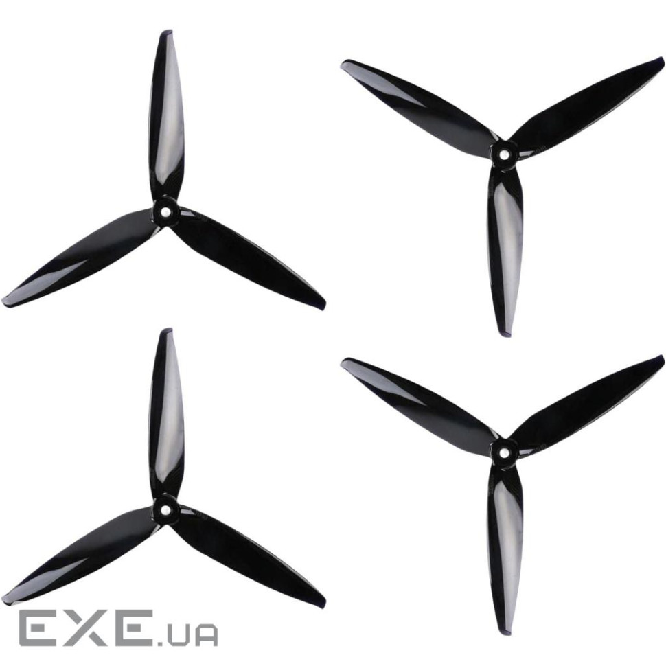 Пропелер для дрона Gemfan Flash 7040 7 Inch 3-Blade 7X4X3 PC CW CCW Propeller for RC M (GF-7040)