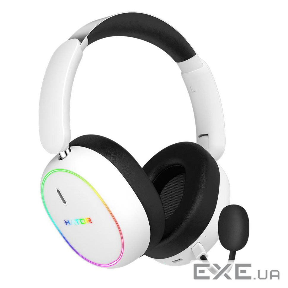 Навушники Hator Phoenix 2 Wireless Hi-Res SyncHUB White (ESH41)