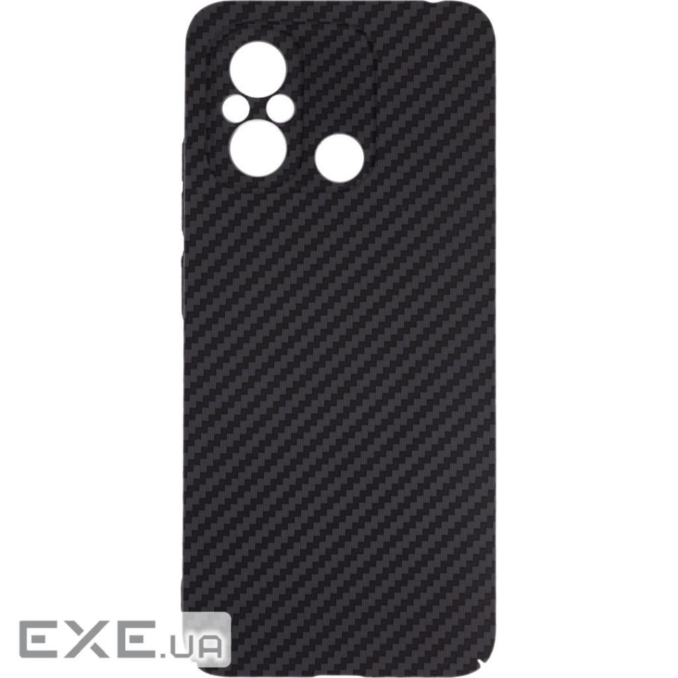 Чохол до мобільного телефона Armorstandart LikeCarbon Xiaomi Redmi 12C Black (ARM71943)