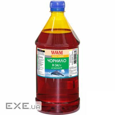 Чорнило WWM HP № 22/134/136 1000г Yellow (H34/Y-4)