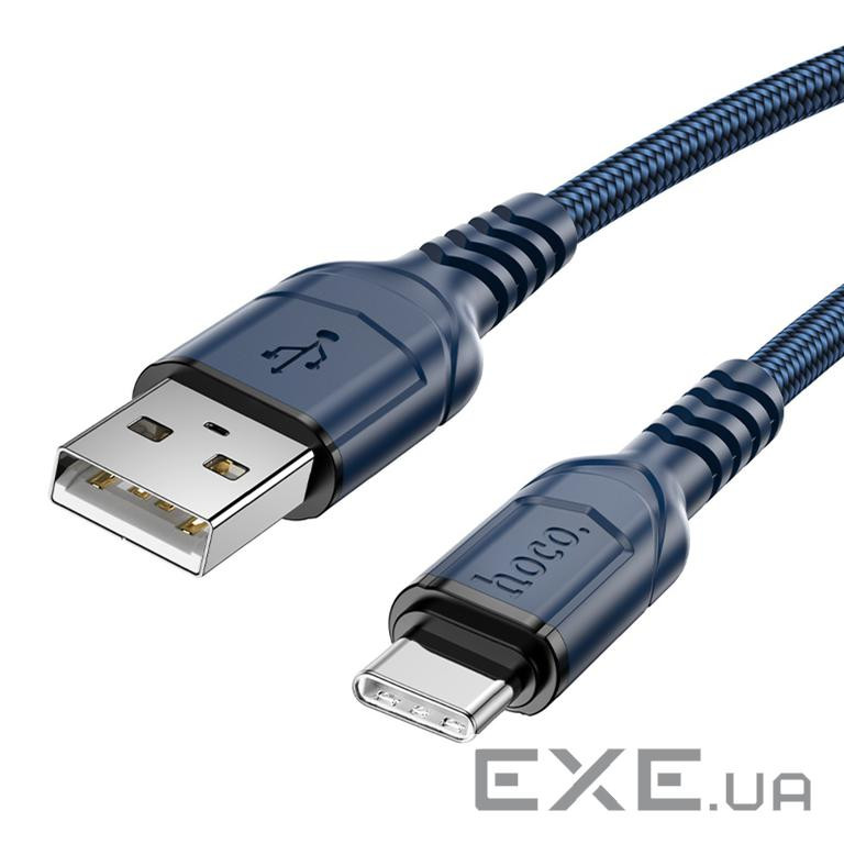 Кабель Hoco X59, Type-C-USB, 3A, Black, довжина 2м , BOX (Hoco X59 / TB)