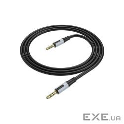 Аудіокабель BOROFONE BL19 Creator AUX audio cable Black (6941991108310)