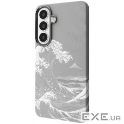 Чехол Proove Gleam Case with Magnetic Ring Samsung Galaxy S26 Plus white waves (70950 white waves)