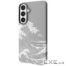 Чехол Proove Gleam Case with Magnetic Ring Samsung Galaxy S26 Plus white waves (70950 white waves)