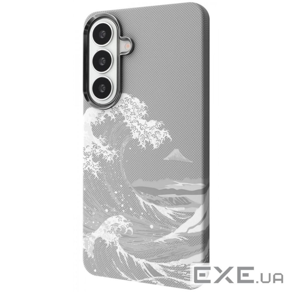Чехол Proove Gleam Case with Magnetic Ring Samsung Galaxy S26 Plus white waves (70950 white waves)