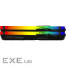 Модуль пам'яті KINGSTON FURY Beast RGB EXPO Black DDR5 5200MHz 64GB Kit 2x32GB (KF552C40BB2AK2-64)