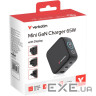 Зарядний пристрій VERBATIM Mini GaN 65W 2xUSB-C, 1xUSB-A, PD3.0, QC3.0 Black (30238)