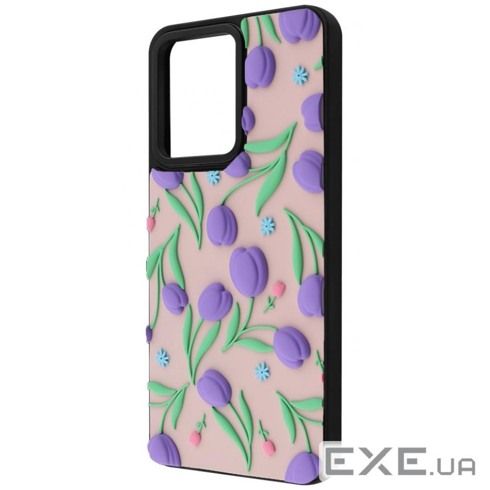 Чехол WAVE Doodle Case Xiaomi Redmi 13C 4G/Poco C65 flowers (64564 flowers)