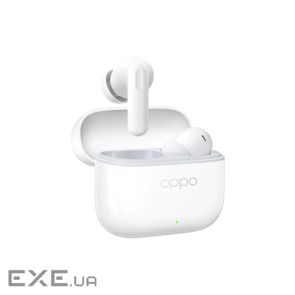Навушники Oppo Enco Buds3 Pro Glaze White (ETEK1 Glaze White) (QEETEK1 WHITE)
