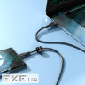 Дата кабель USB 2.0 AM to Micro 5P 1.2m 2.4A TPE C3-09 black Acefast (6974316280880) (AFC3-09B)
