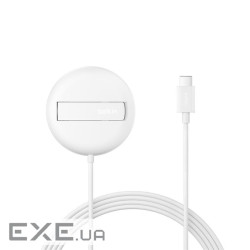 Зарядний пристрій бездротовий Belkin UltraCharge Magnetic Kickstand 15Вт, білий (WIA011HQWH)