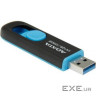 USB флеш накопичувач A-DATA 128GB UV128 Black / Blue USB 3.1 (AUV128-128G-RBE)