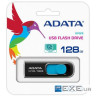USB флеш накопичувач A-DATA 128GB UV128 Black / Blue USB 3.1 (AUV128-128G-RBE)