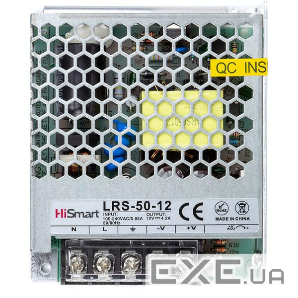 Блок живлення для систем відеоспостереження MeanWell LRS-50-12