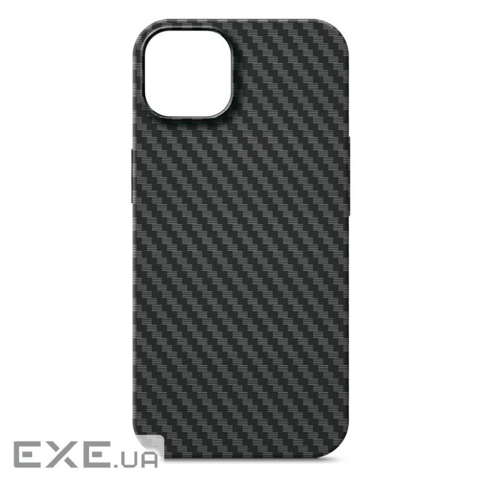 Чохол до мобільного телефона Armorstandart LikeCarbon MagCase Apple iPhone 15 Plus Black (ARM69292)