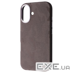 Чохол WAVE Khaki Case with Magnetic Ring iPhone 16 Plus gray (59658 gray)