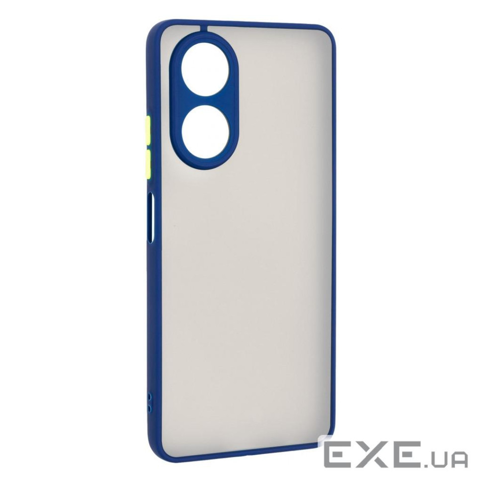 Чохол до мобільного телефона Armorstandart Frosted Matte OPPO A58 4G Navy Blue (ARM71067)