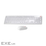 Комплект Xiaomi MiiiW Keyboard and Mouse Combo Gen 3 PB03 Wireless UA White (MW24PB03 White)
