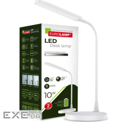 Настільна лампа Eurolamp LED 10W 350lm 4000K 1800mAh (LED-TLB-10W(white))