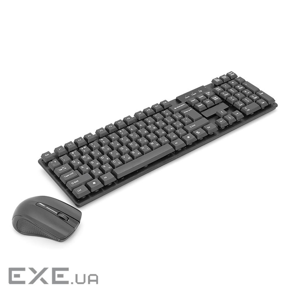 Комплект бездротової Jedel TJ-808 (KB+Mouse), (Eng / Pyc), 2.4G, 78 клавіш, Black, Box