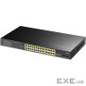 Комутатор Cudy GS1028PS2, 24-Gigabit PoE+ Switch with 4 Uplink Gig Ports and 2 Gig SFP Slots 300W