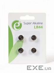 Батарейка ENERGENIE Super Alkaline LR44 4шт/уп (EG-BA-LR444-01)