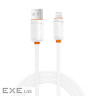 Дата кабель USB 2.0 AM to Lightning 1.0m 3A white XO (XO-CB-300UL-WH)