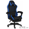 Крісло ігрове GT Racer X-2339 Black/Blue (X-2339 Fabric Black/Blue)