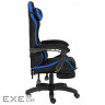 Крісло ігрове GT Racer X-2339 Black/Blue (X-2339 Fabric Black/Blue)