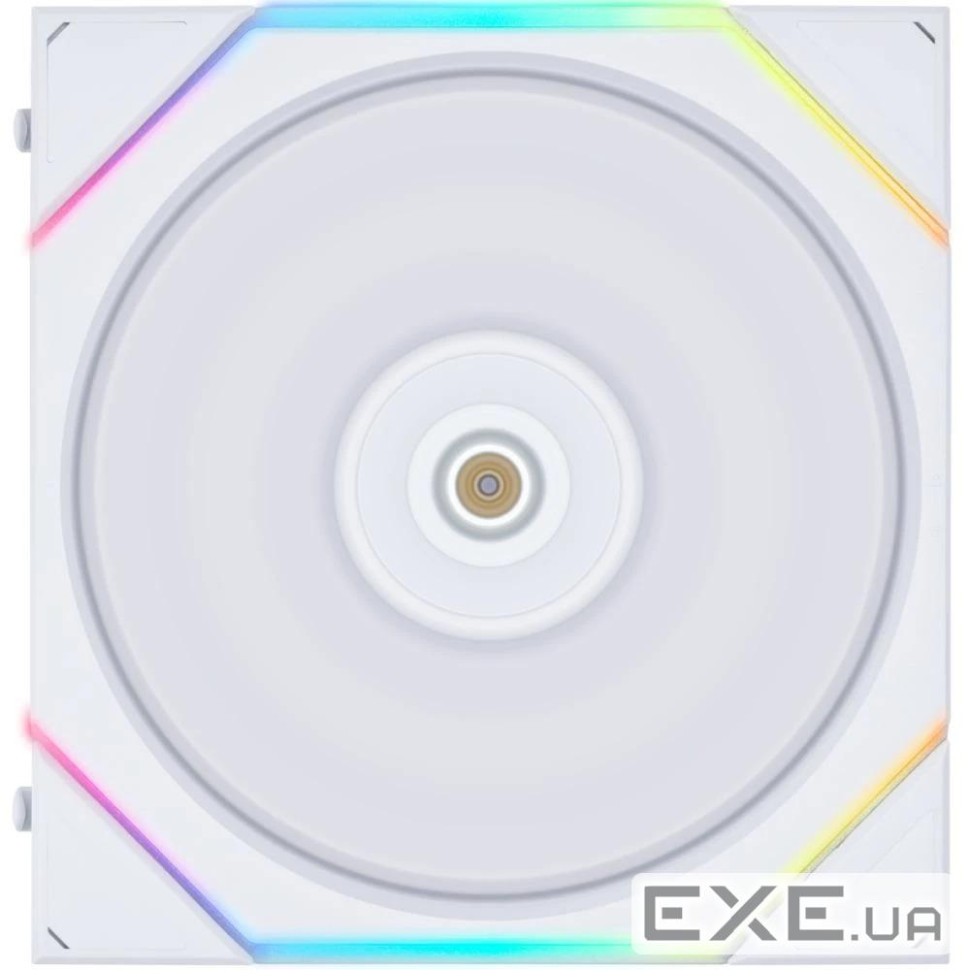 Вентилятор Lian Li Uni Fan TL Wireless Reverse 140-1 White (G99.14RTL1W1W.00), 140х142х28 мм, 4-pin,